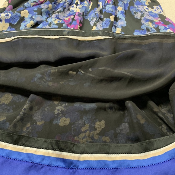 White House Black Market Floral Dress - Sz 2 - Picture 9 of 10